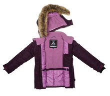 Kamik Winterjacke Parka Katy (wind- und wasserdicht, reflektierend) violett Kinder